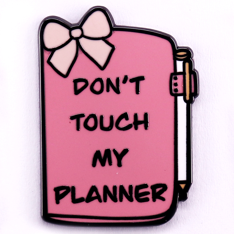 Don't Touch My Planner Pin esm - Planned Parenthood reseña y precio