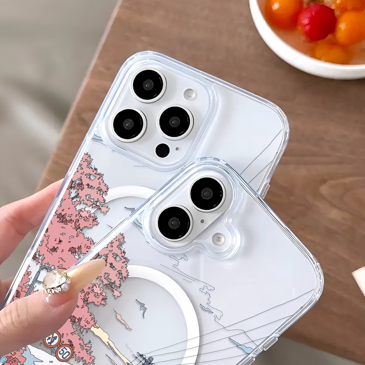 Funda de teléfono con patrón d - Plants X reseña y precio