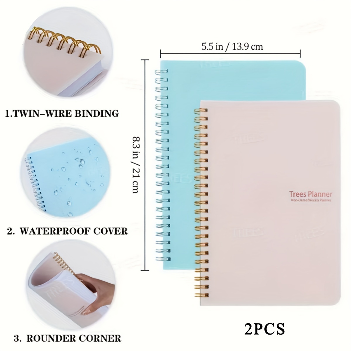Planificador semanal en inglés - Planned Parenthood reseña y precio